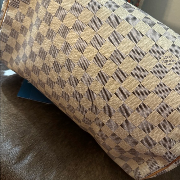 Louis Vuitton Speedy 35 Azur Excellent Condition w/ eBay Authentication Card - Picture 10 of 16